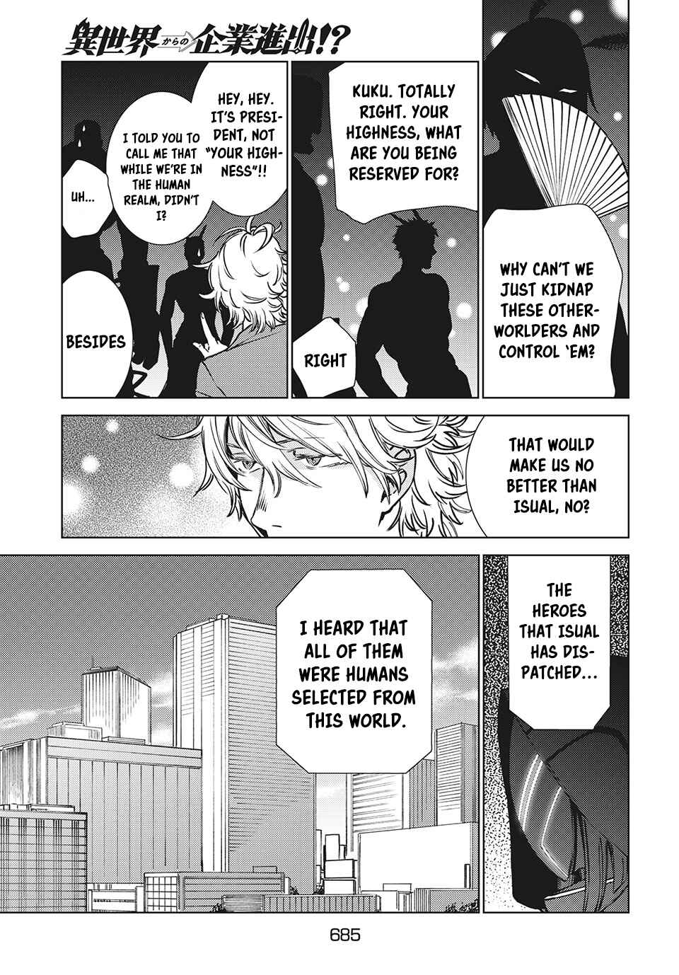 Page 10 Chapter 11 Isekai kara no Kigyou Shinshutsu?!