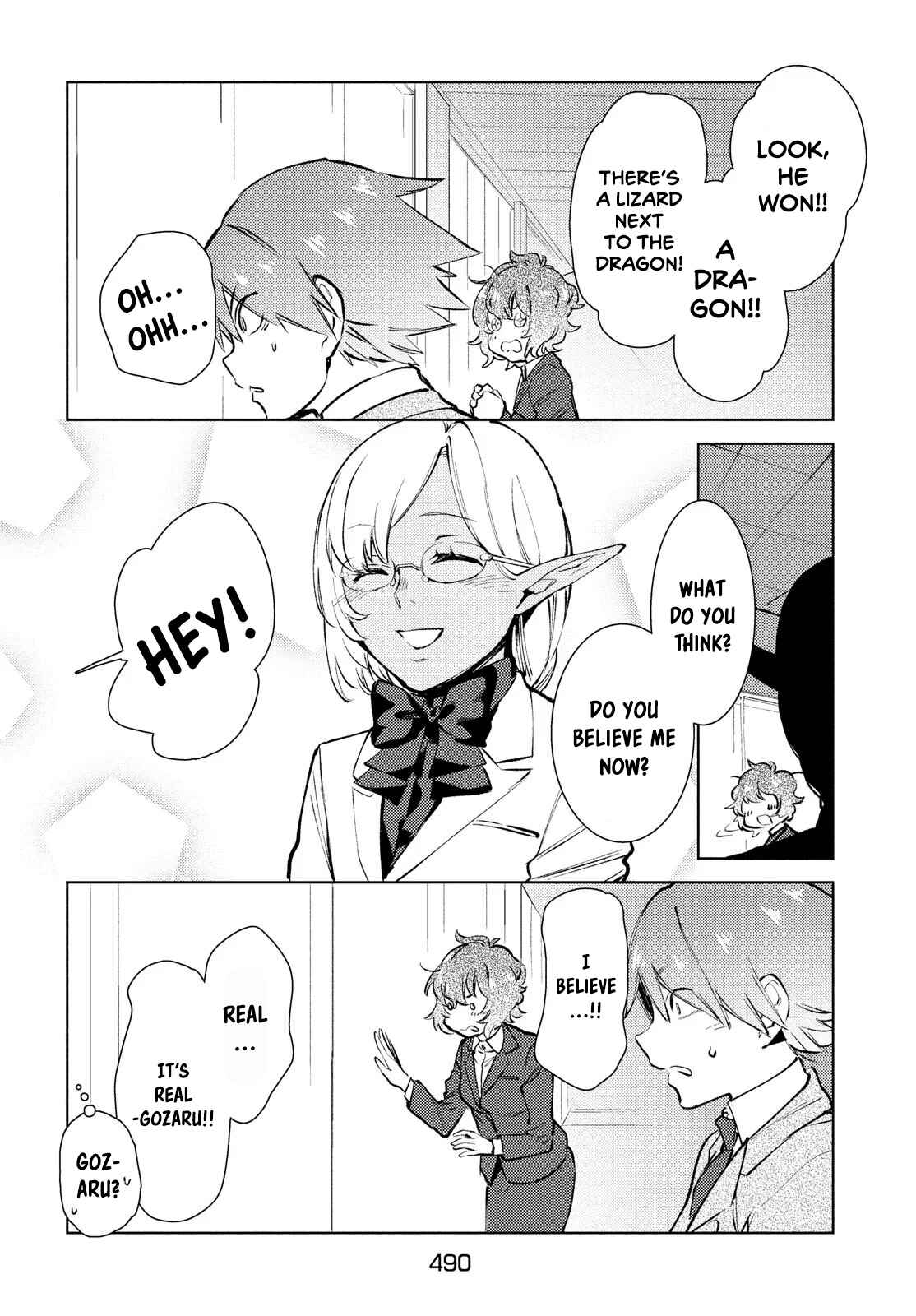 Page 12 Chapter 9.1 Isekai kara no Kigyou Shinshutsu?!