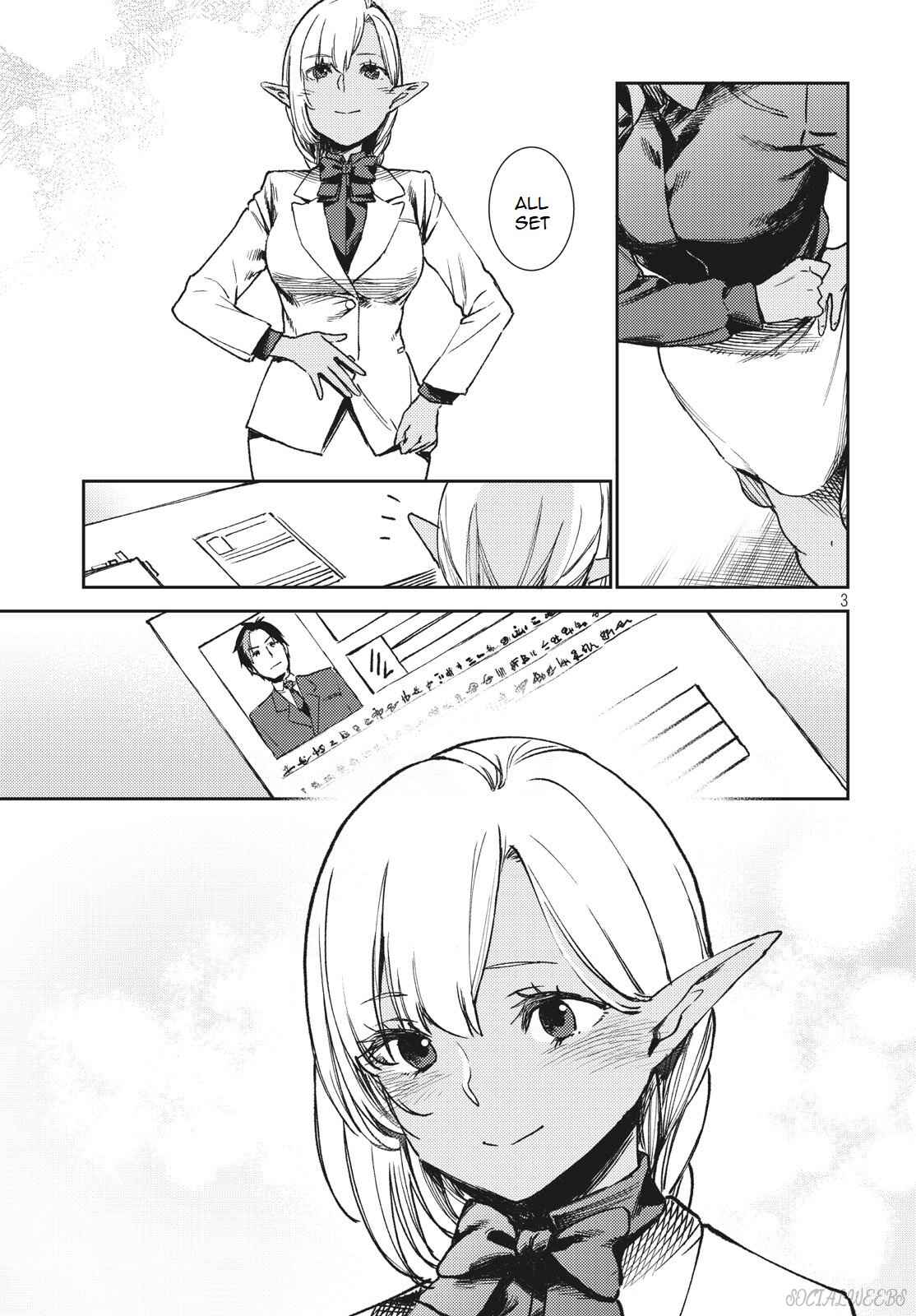 Page 4 Chapter 3.1 Isekai kara no Kigyou Shinshutsu?!
