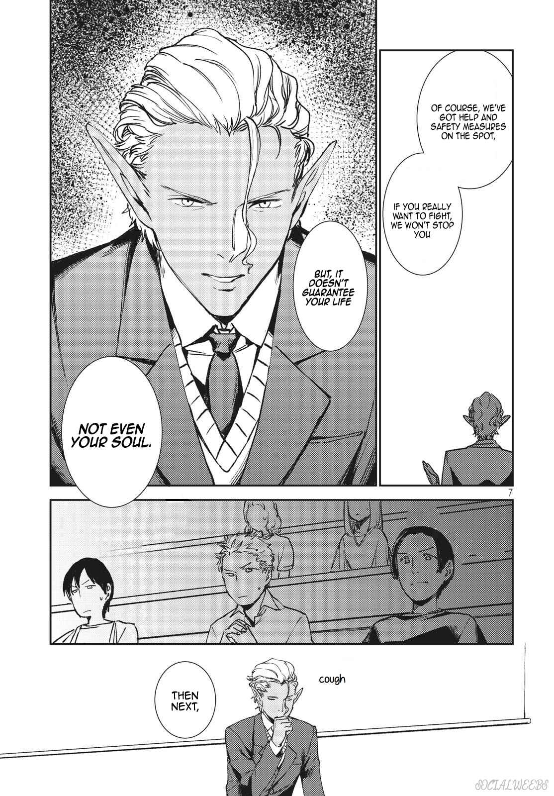 Page 8 Chapter 3.1 Isekai kara no Kigyou Shinshutsu?!