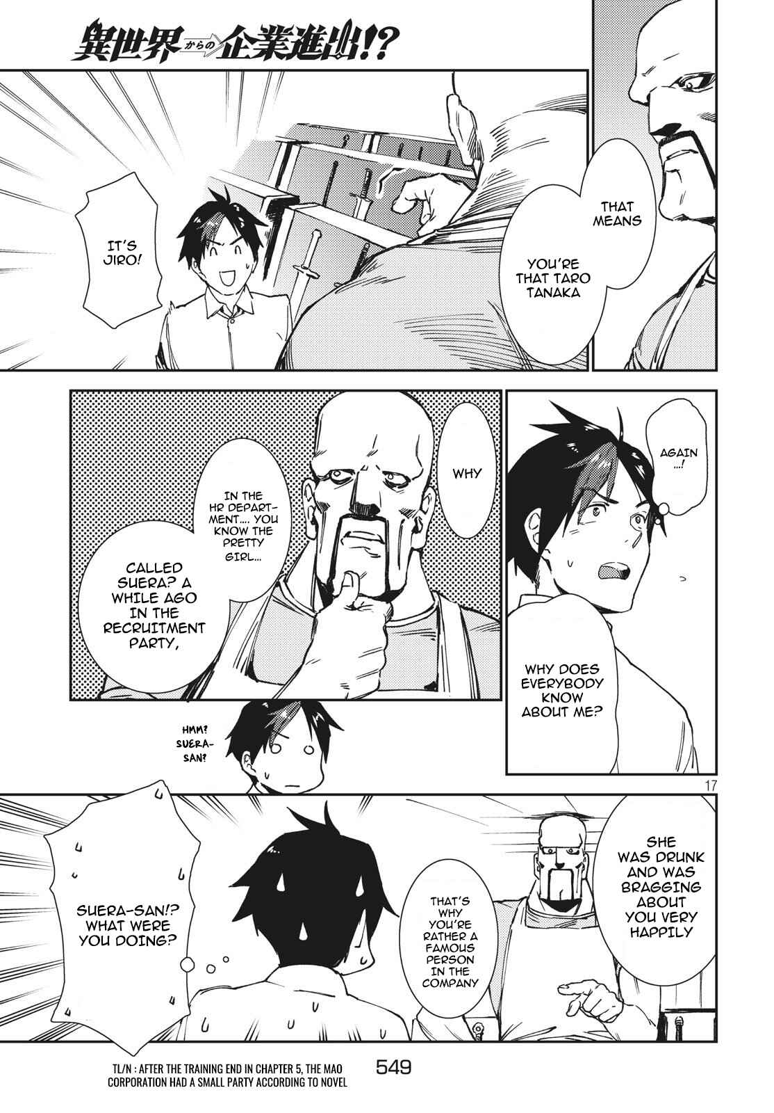 Page 18 Chapter 6 Isekai kara no Kigyou Shinshutsu?!