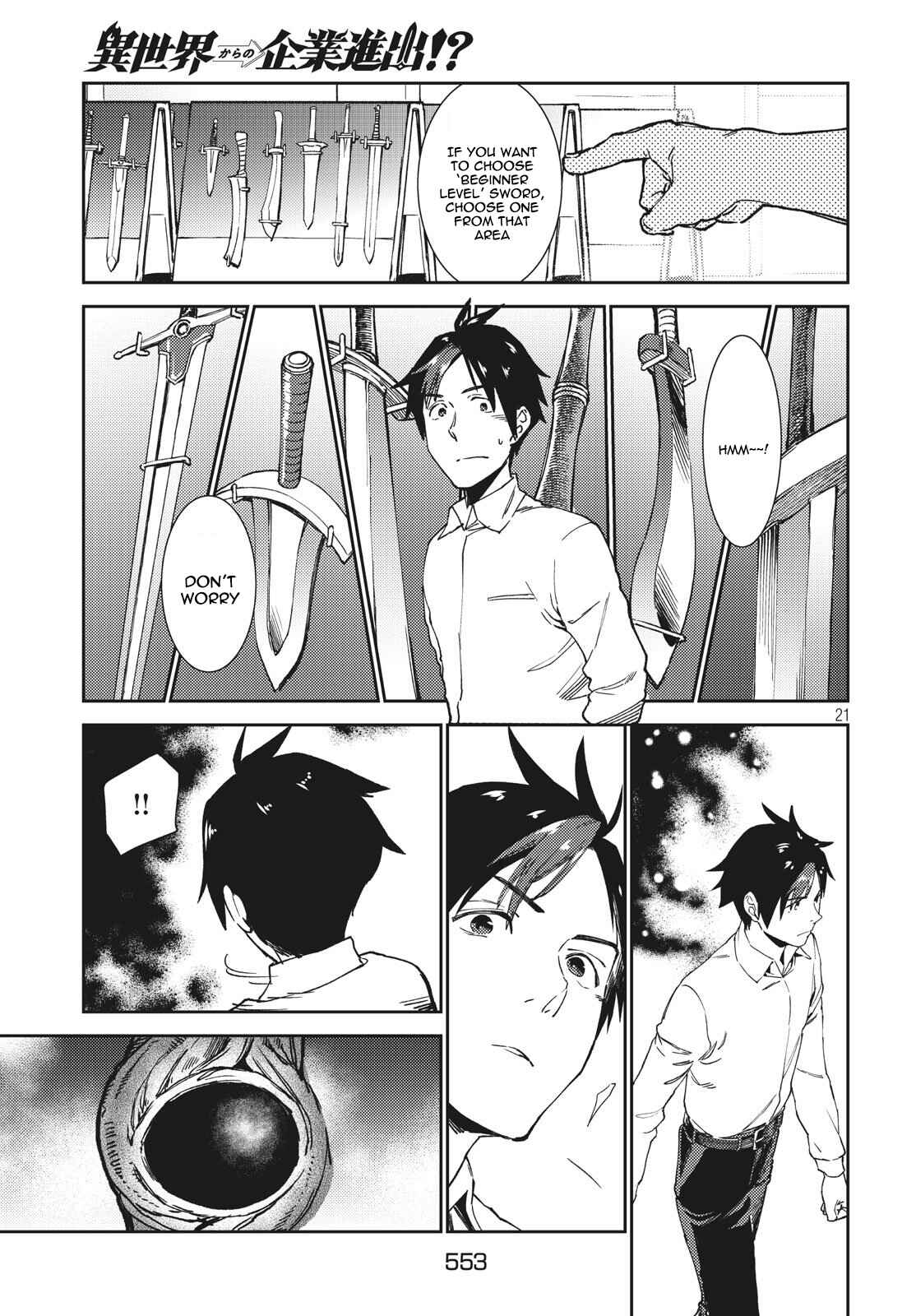 Page 22 Chapter 6 Isekai kara no Kigyou Shinshutsu?!