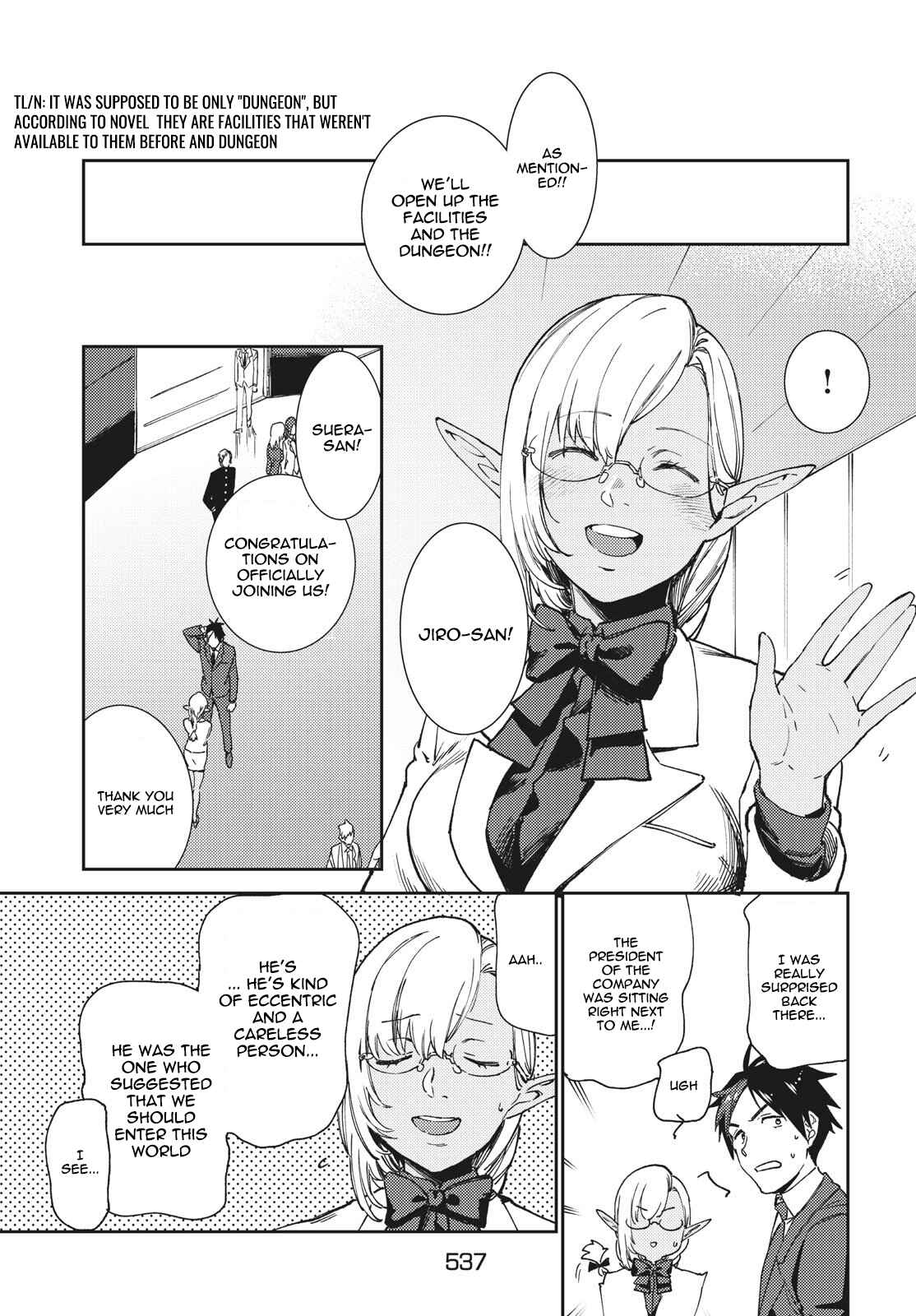 Page 6 Chapter 6 Isekai kara no Kigyou Shinshutsu?!