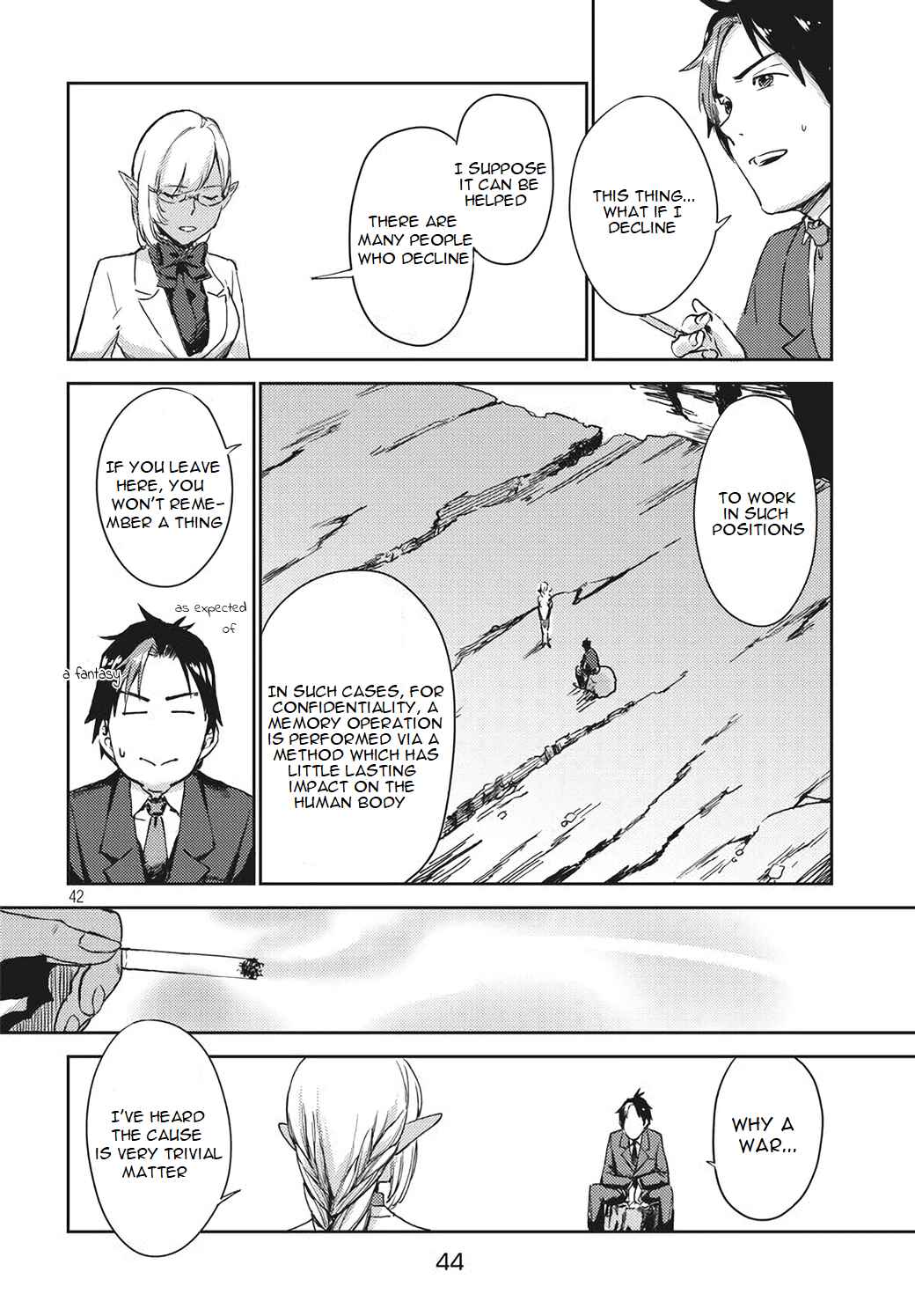 Page 21 Chapter 1.2 Isekai kara no Kigyou Shinshutsu?!