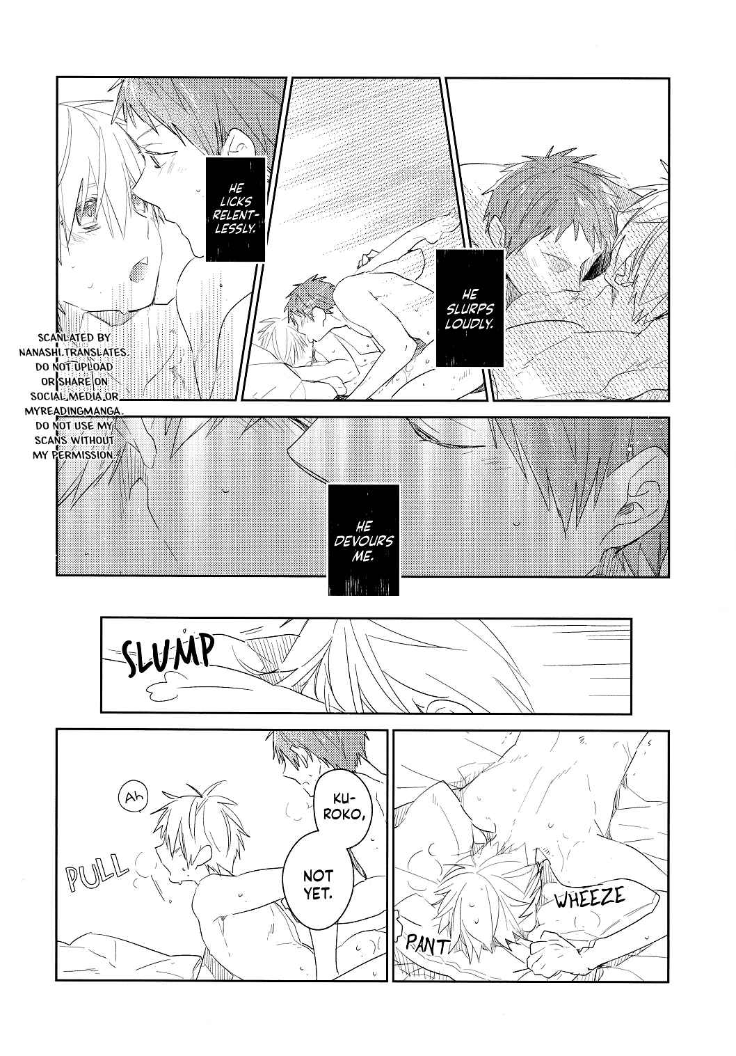 Page 10 Chapter Unknown_9206 Kuroko no Basket - Itadakimasu. & Gochisousama. (Doujinshi)