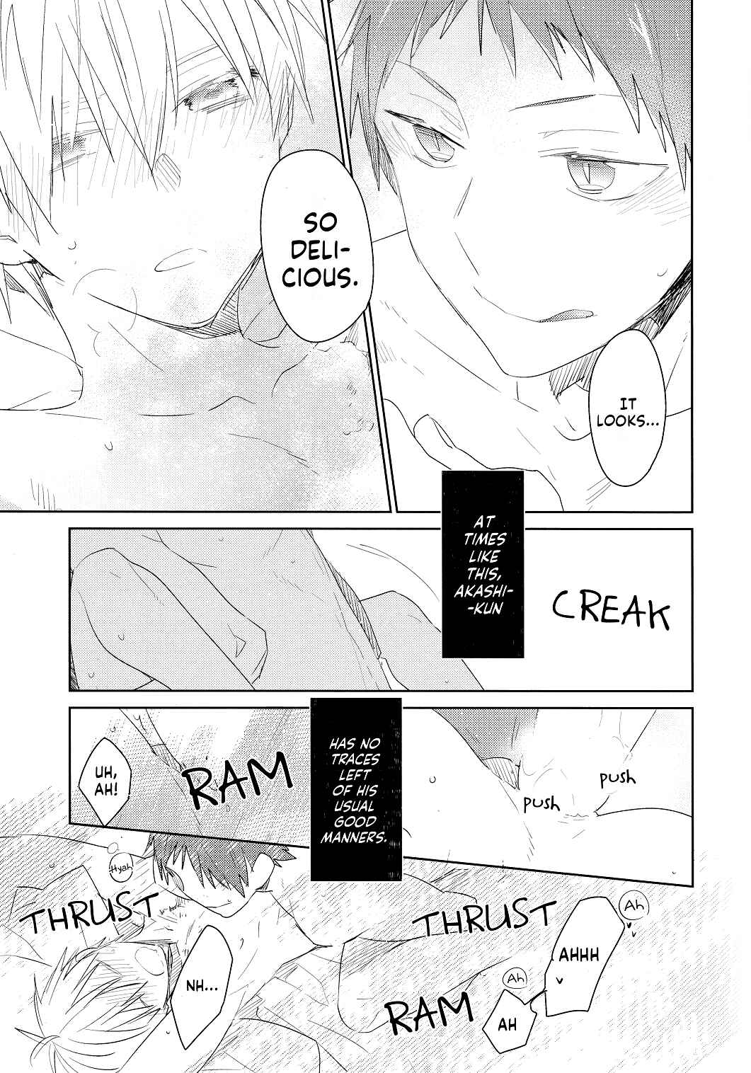 Page 9 Chapter Unknown_9206 Kuroko no Basket - Itadakimasu. & Gochisousama. (Doujinshi)