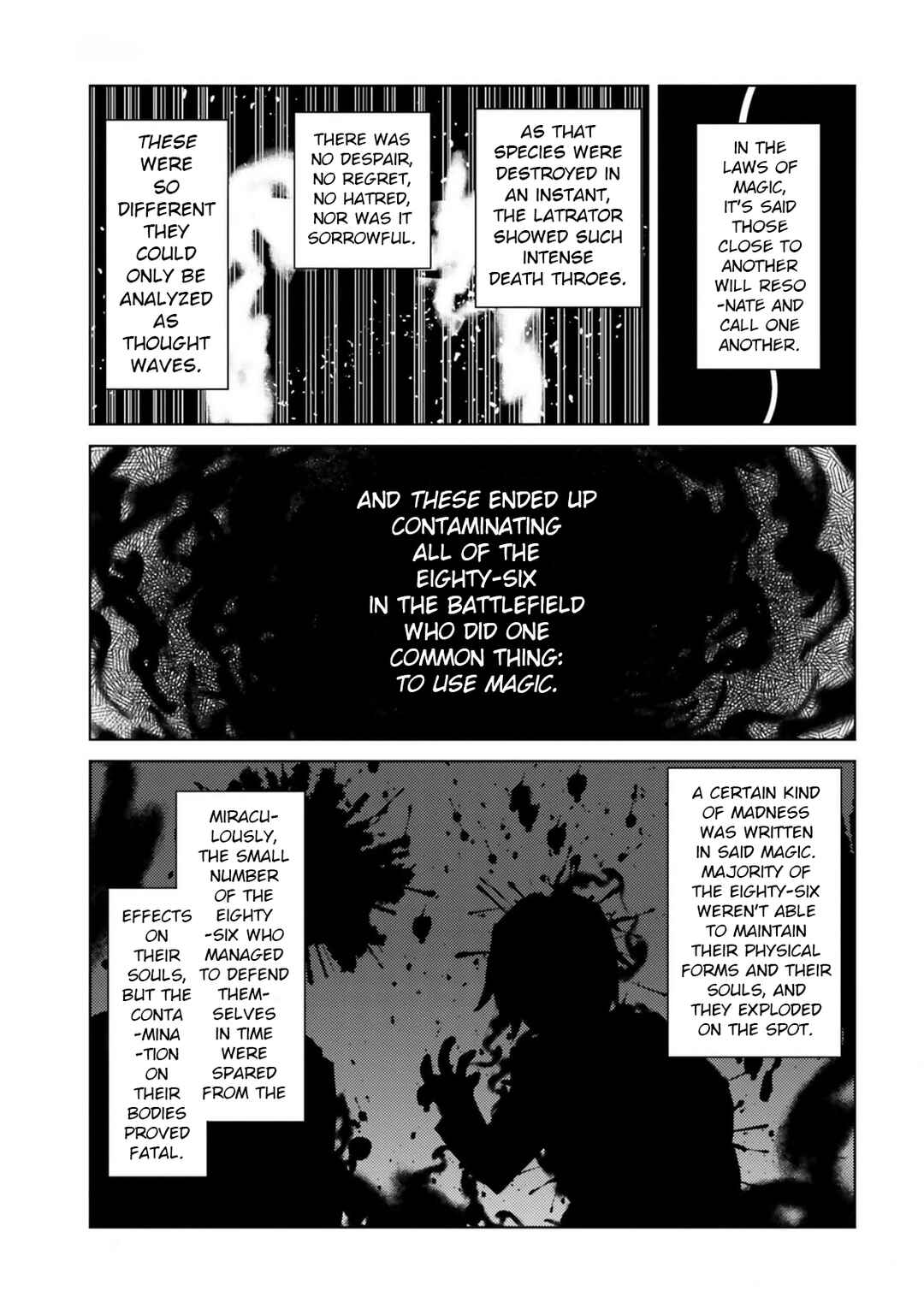 Page 21 Chapter 4 86 -Eighty Six- Mahou Shoujo Regina ☆ Lena ~Tatakae! Ginga Koukou Senkan San Magnolia~