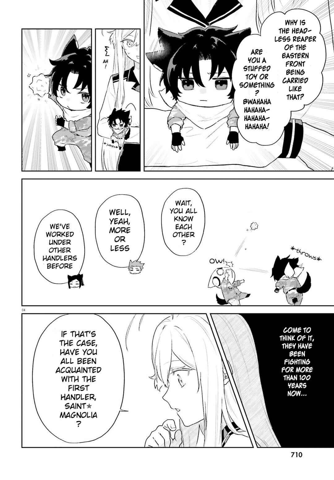 Page 4 Chapter 2 86 -Eighty Six- Mahou Shoujo Regina ☆ Lena ~Tatakae! Ginga Koukou Senkan San Magnolia~