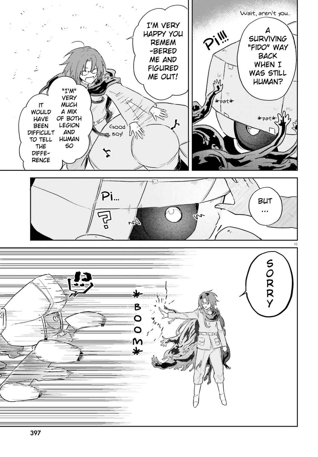 Page 13 Chapter 5 86 -Eighty Six- Mahou Shoujo Regina ☆ Lena ~Tatakae! Ginga Koukou Senkan San Magnolia~