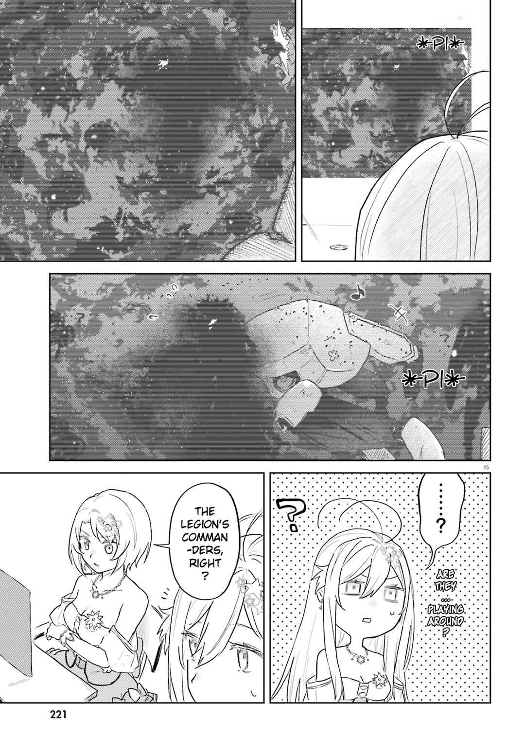 Page 15 Chapter 3 86 -Eighty Six- Mahou Shoujo Regina ☆ Lena ~Tatakae! Ginga Koukou Senkan San Magnolia~