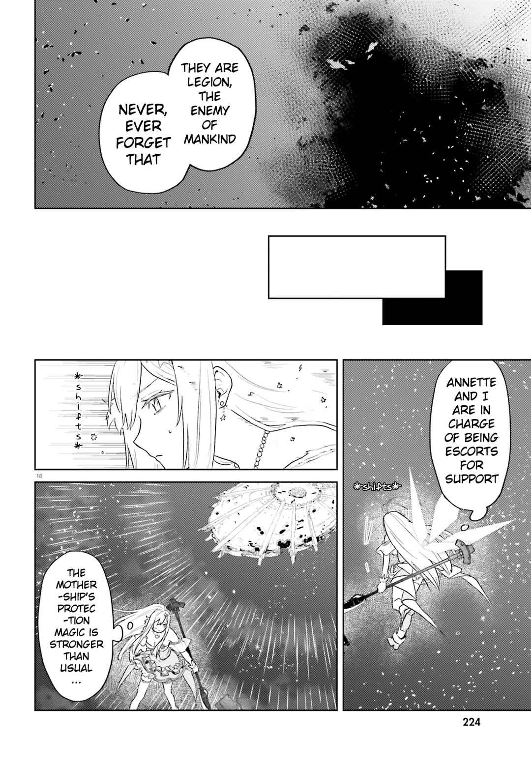 Page 18 Chapter 3 86 -Eighty Six- Mahou Shoujo Regina ☆ Lena ~Tatakae! Ginga Koukou Senkan San Magnolia~