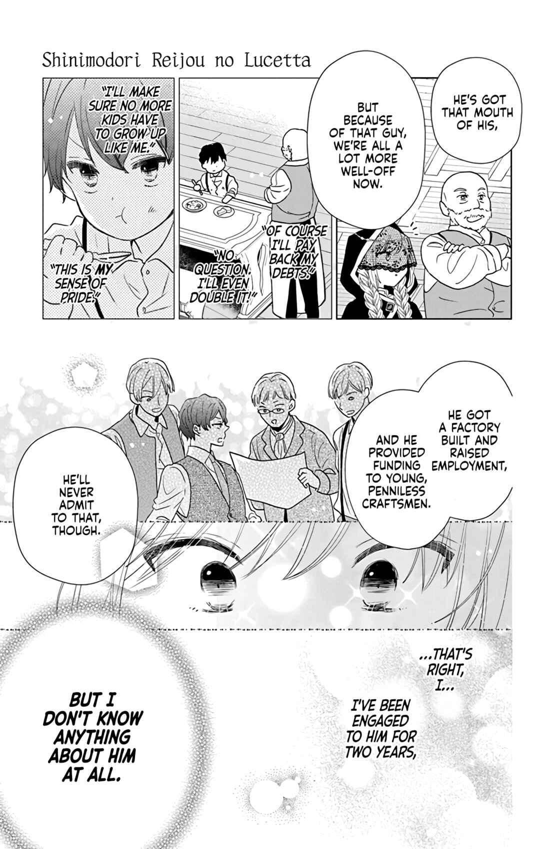 Page 15 Chapter 3 Lady Lucettas Second Chance at Life