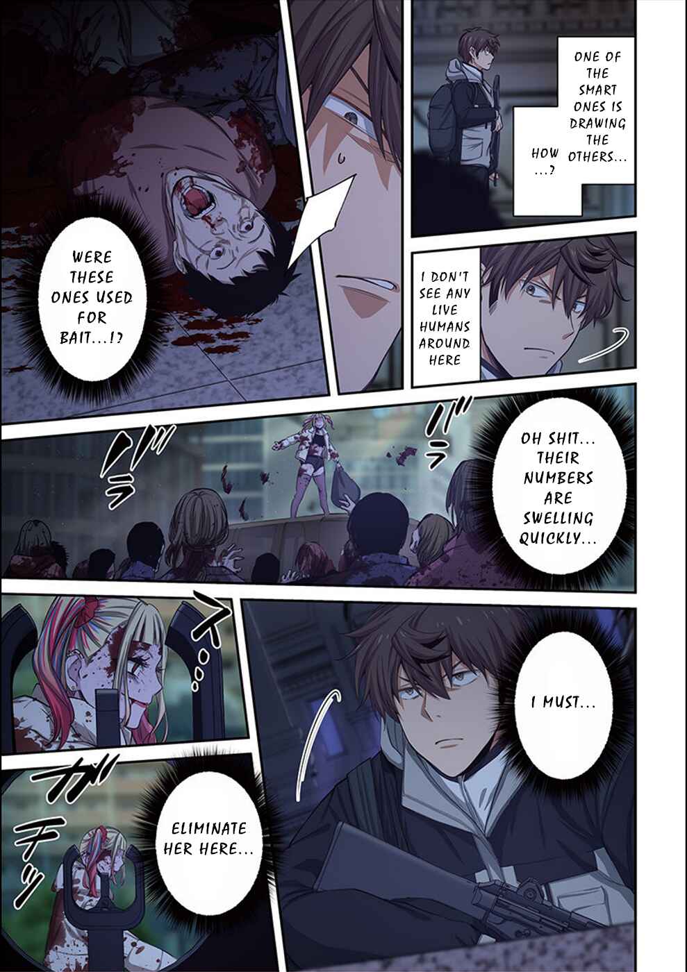 Page 14 Chapter 25 Zombie no Afureta Sekai Ore Dake ga Osowarenai
