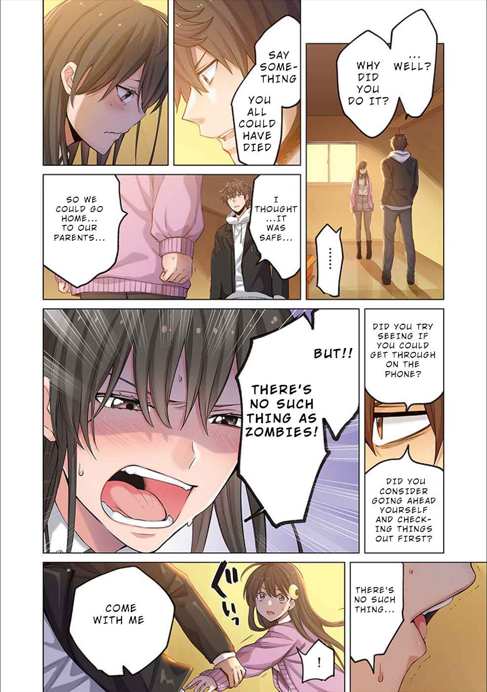 Page 7 Chapter 4 Zombie no Afureta Sekai Ore Dake ga Osowarenai