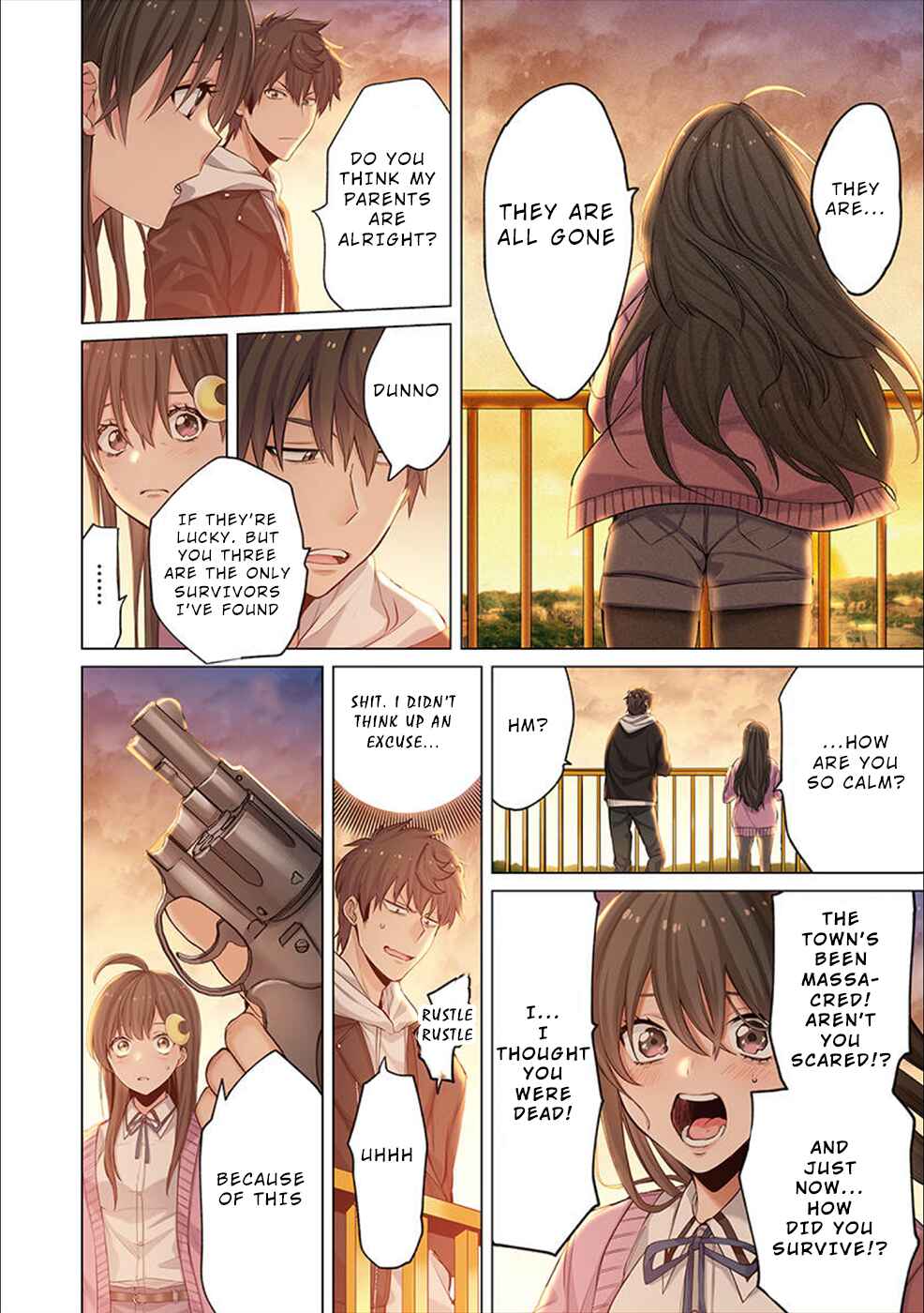 Page 9 Chapter 4 Zombie no Afureta Sekai Ore Dake ga Osowarenai