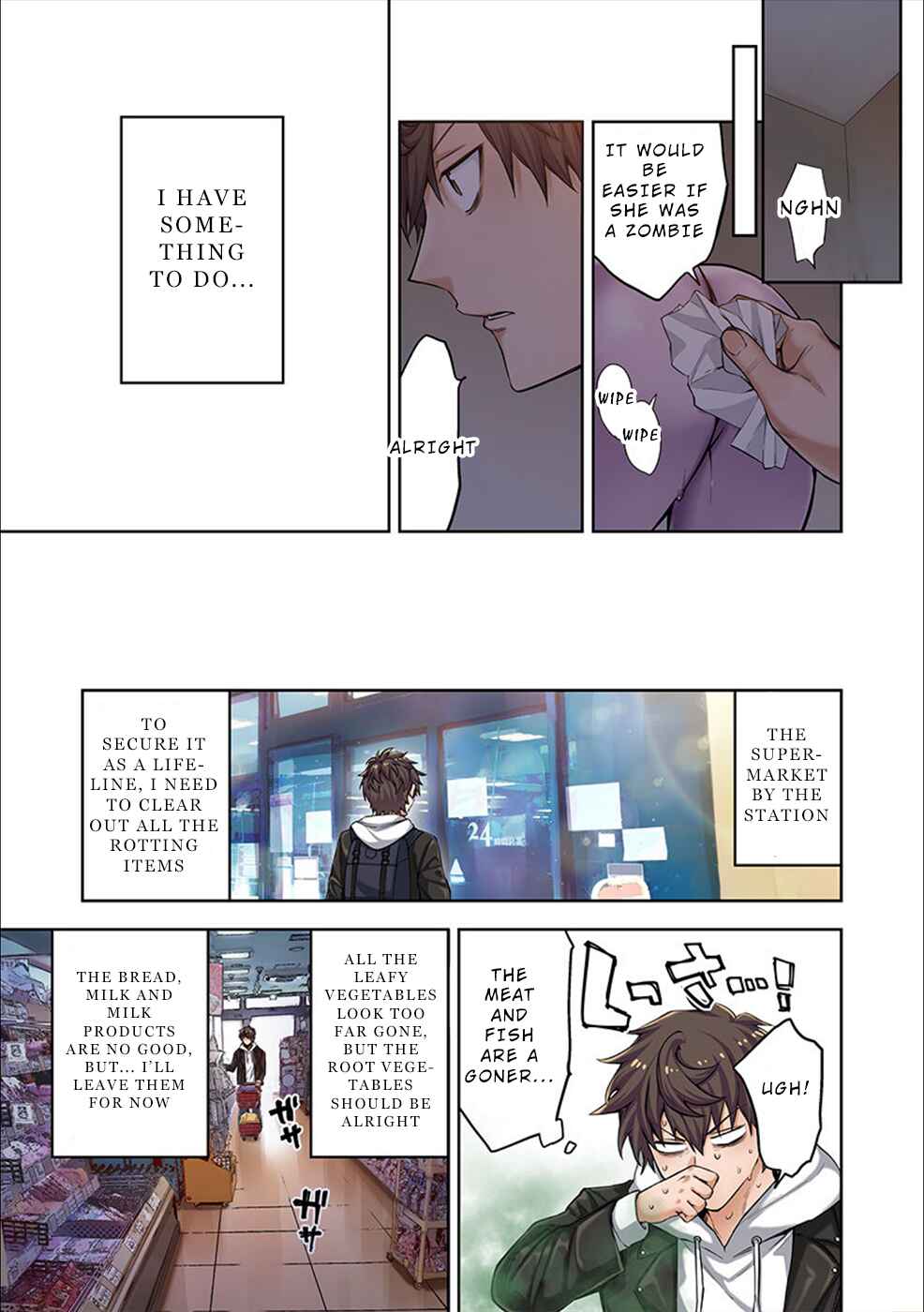 Page 10 Chapter 2 Zombie no Afureta Sekai Ore Dake ga Osowarenai