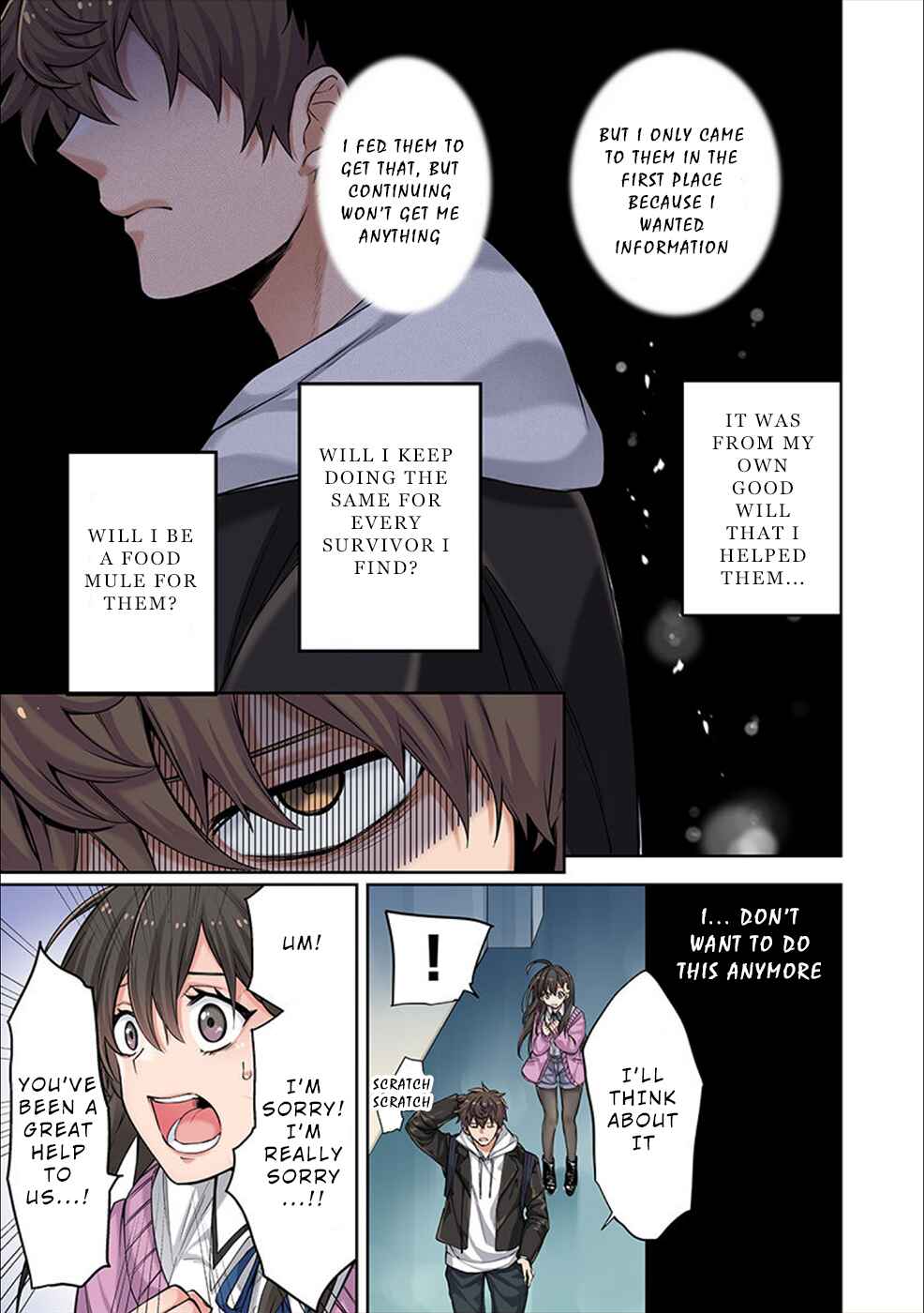 Page 18 Chapter 2 Zombie no Afureta Sekai Ore Dake ga Osowarenai