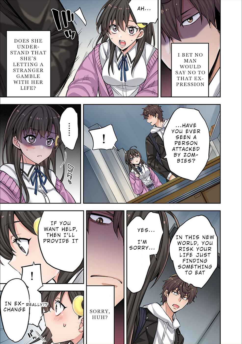 Page 20 Chapter 2 Zombie no Afureta Sekai Ore Dake ga Osowarenai