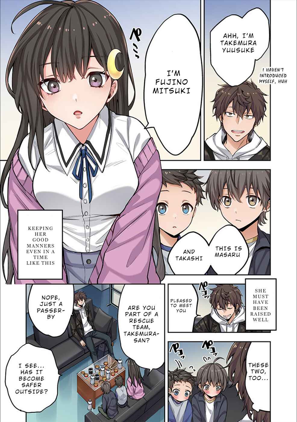 Page 6 Chapter 2 Zombie no Afureta Sekai Ore Dake ga Osowarenai