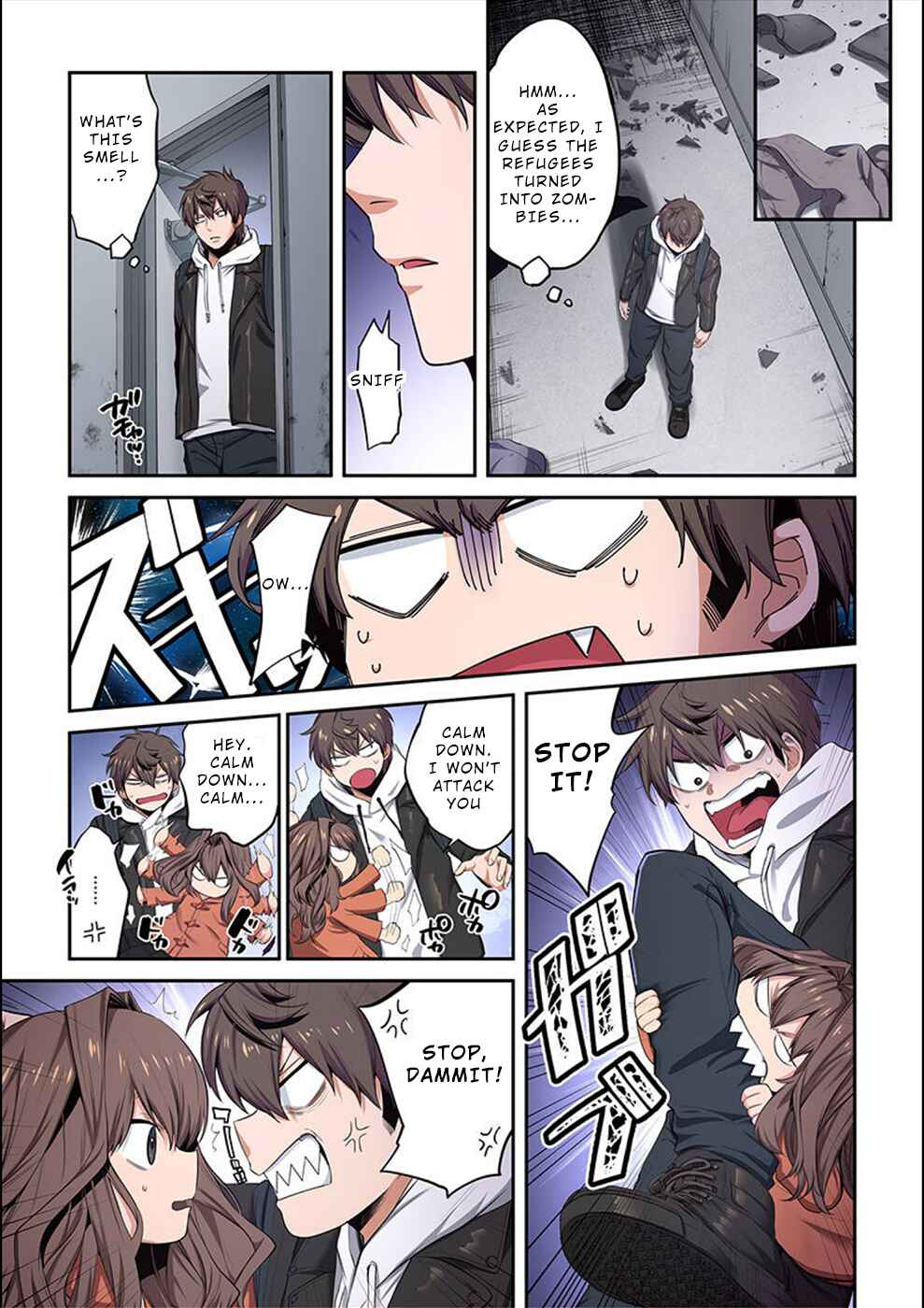 Page 14 Chapter 14 Zombie no Afureta Sekai Ore Dake ga Osowarenai
