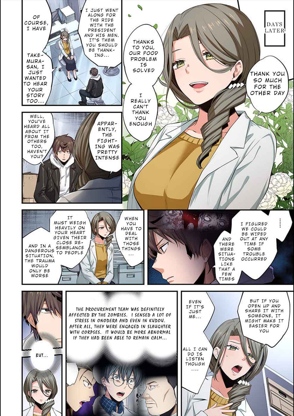 Page 5 Chapter 14 Zombie no Afureta Sekai Ore Dake ga Osowarenai
