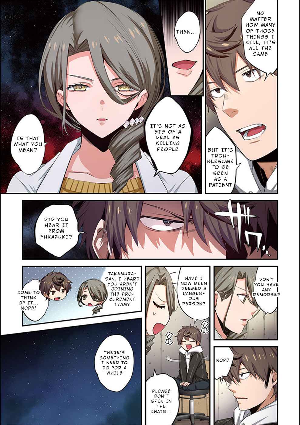 Page 6 Chapter 14 Zombie no Afureta Sekai Ore Dake ga Osowarenai
