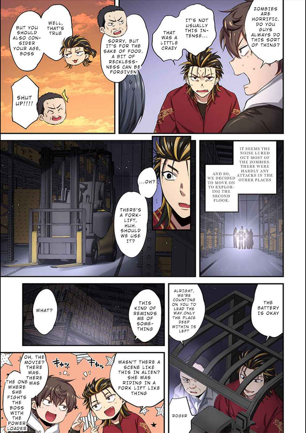 Page 12 Chapter 13 Zombie no Afureta Sekai Ore Dake ga Osowarenai