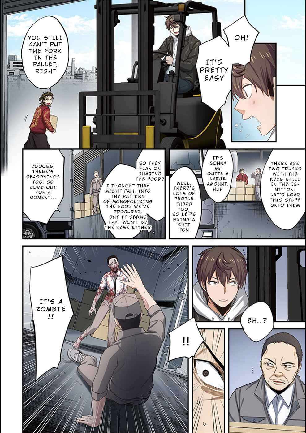 Page 15 Chapter 13 Zombie no Afureta Sekai Ore Dake ga Osowarenai