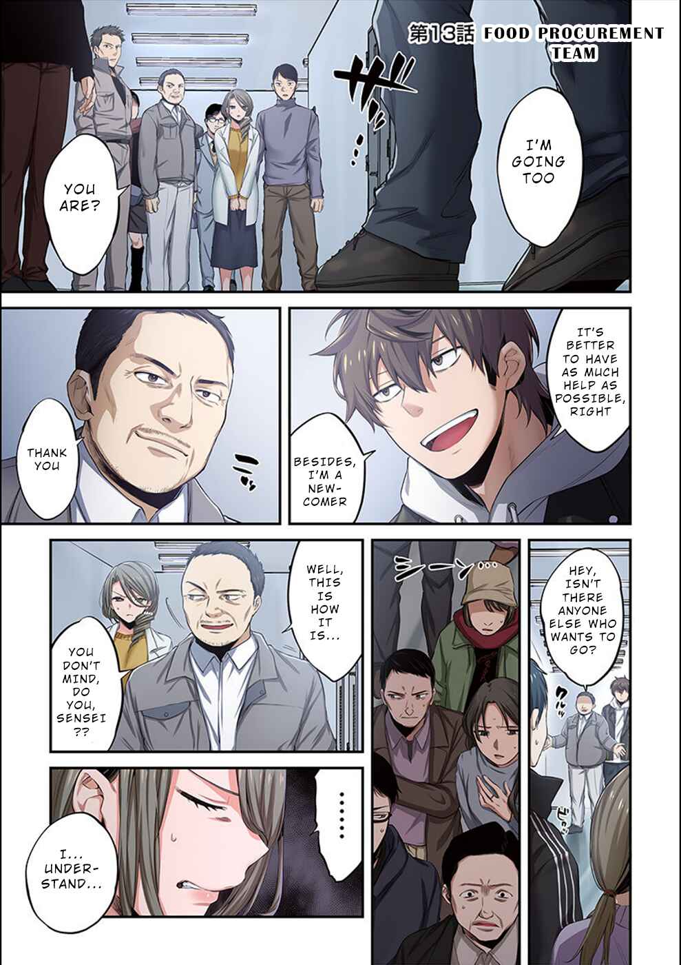 Page 2 Chapter 13 Zombie no Afureta Sekai Ore Dake ga Osowarenai