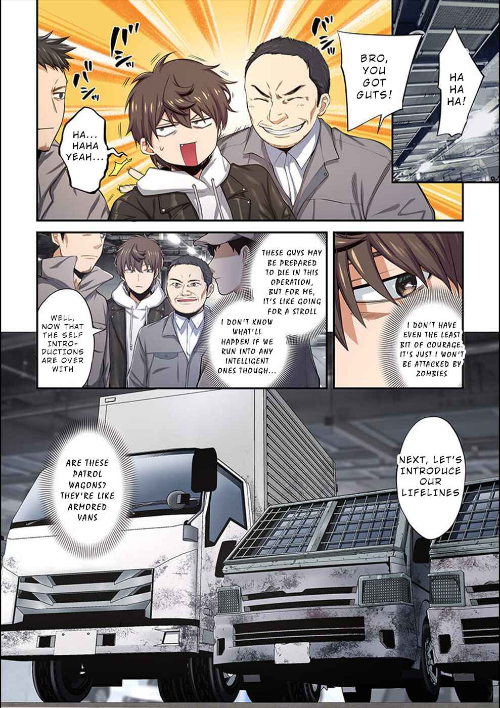 Page 3 Chapter 13 Zombie no Afureta Sekai Ore Dake ga Osowarenai
