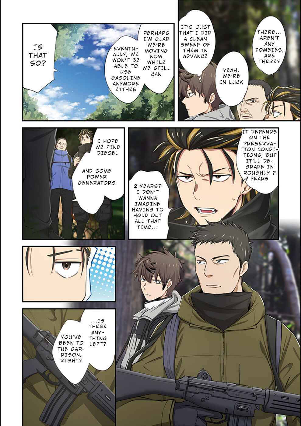 Page 3 Chapter 21 Zombie no Afureta Sekai Ore Dake ga Osowarenai