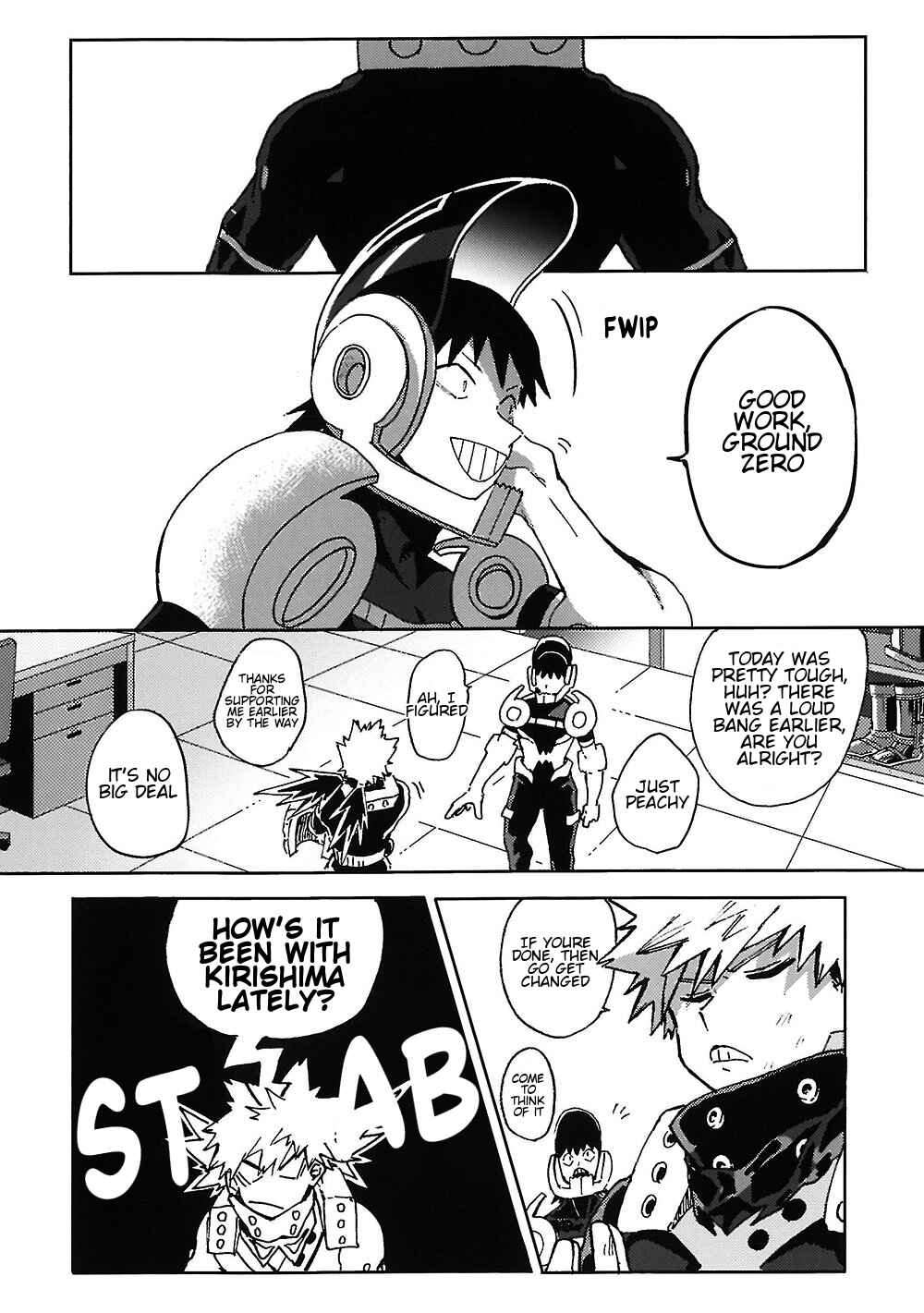 Page 14 Chapter Unknown_c2c4 Boku no Hero Academia - Mado no Soto wa, Shiroku Kasunde Mieru (Doujinshi)