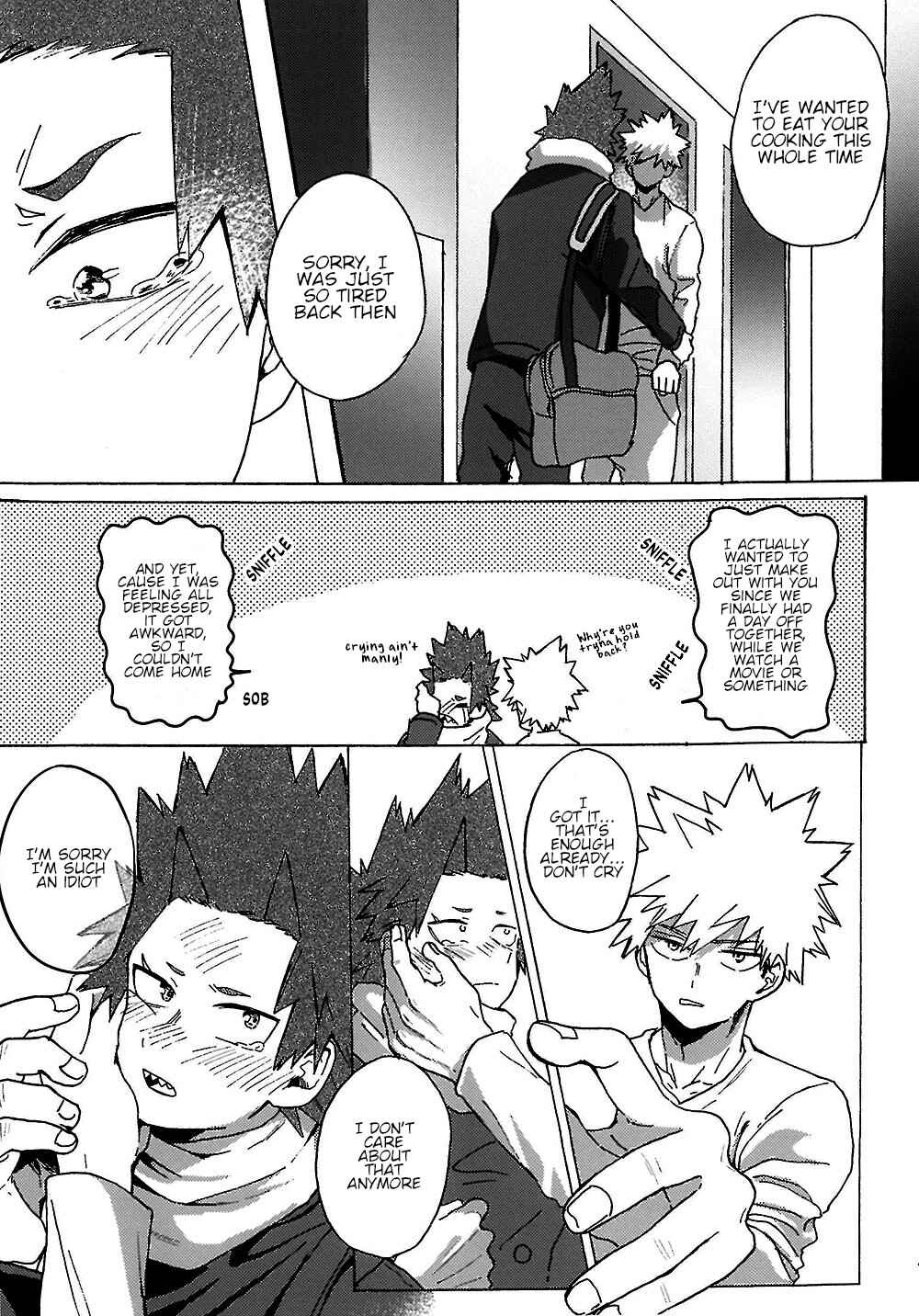 Page 21 Chapter Unknown_c2c4 Boku no Hero Academia - Mado no Soto wa, Shiroku Kasunde Mieru (Doujinshi)