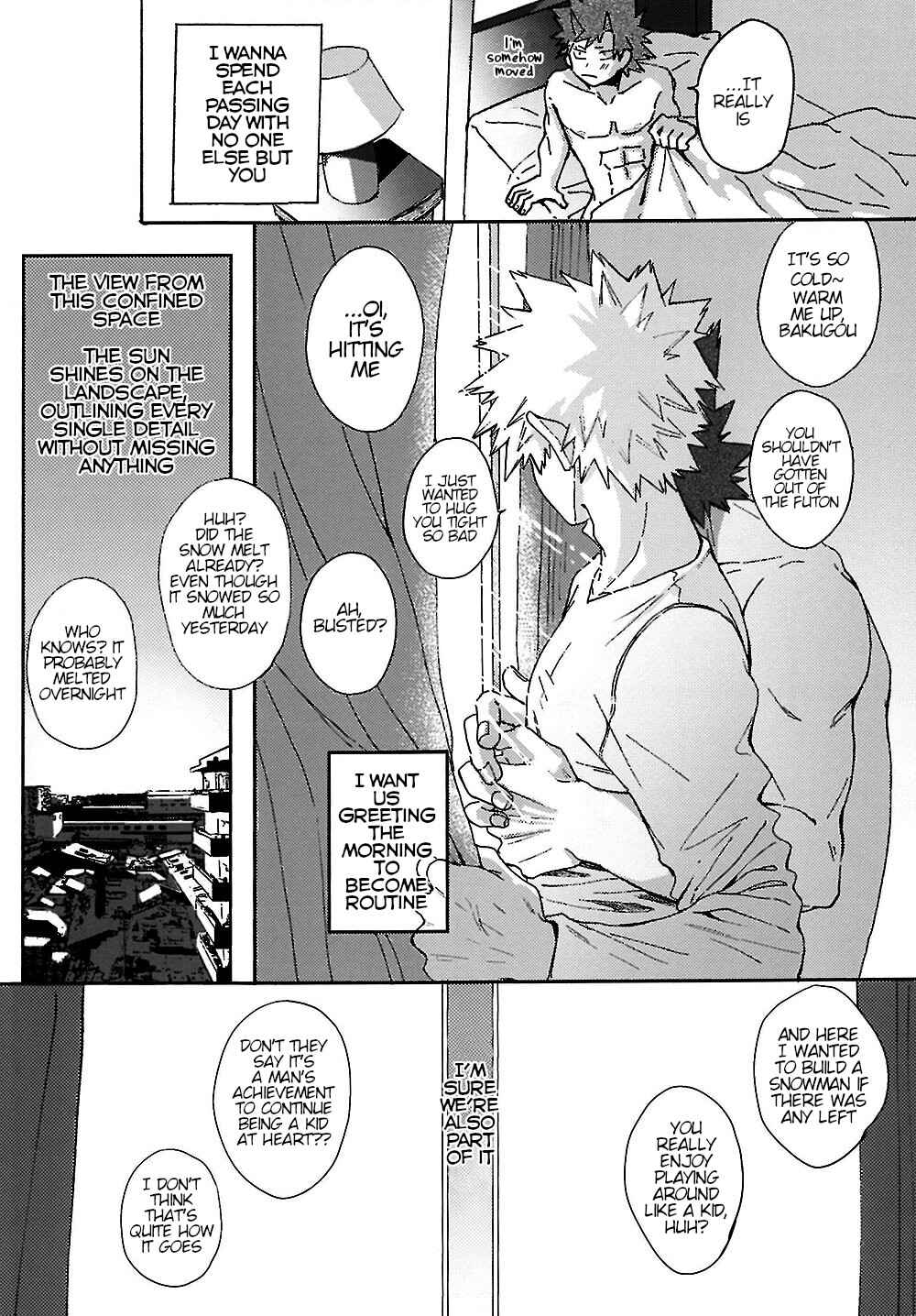 Page 33 Chapter Unknown_c2c4 Boku no Hero Academia - Mado no Soto wa, Shiroku Kasunde Mieru (Doujinshi)