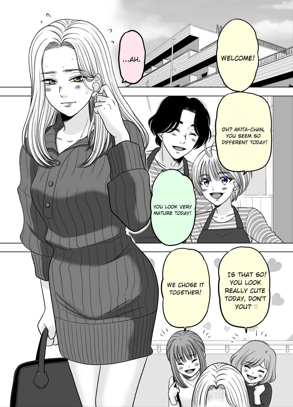 Page 1 Chapter 7 Motoyan Musume, Koi o Suru