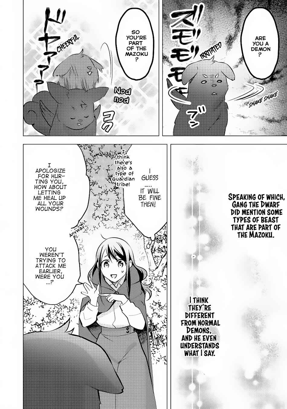 Page 17 Chapter 10 Isekai de Kuro no Iyashi Te tte Yobarete Imasu