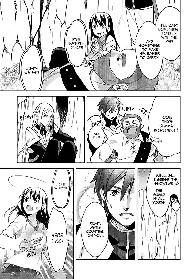 Page 9 Chapter 3 Isekai de Kuro no Iyashi Te tte Yobarete Imasu