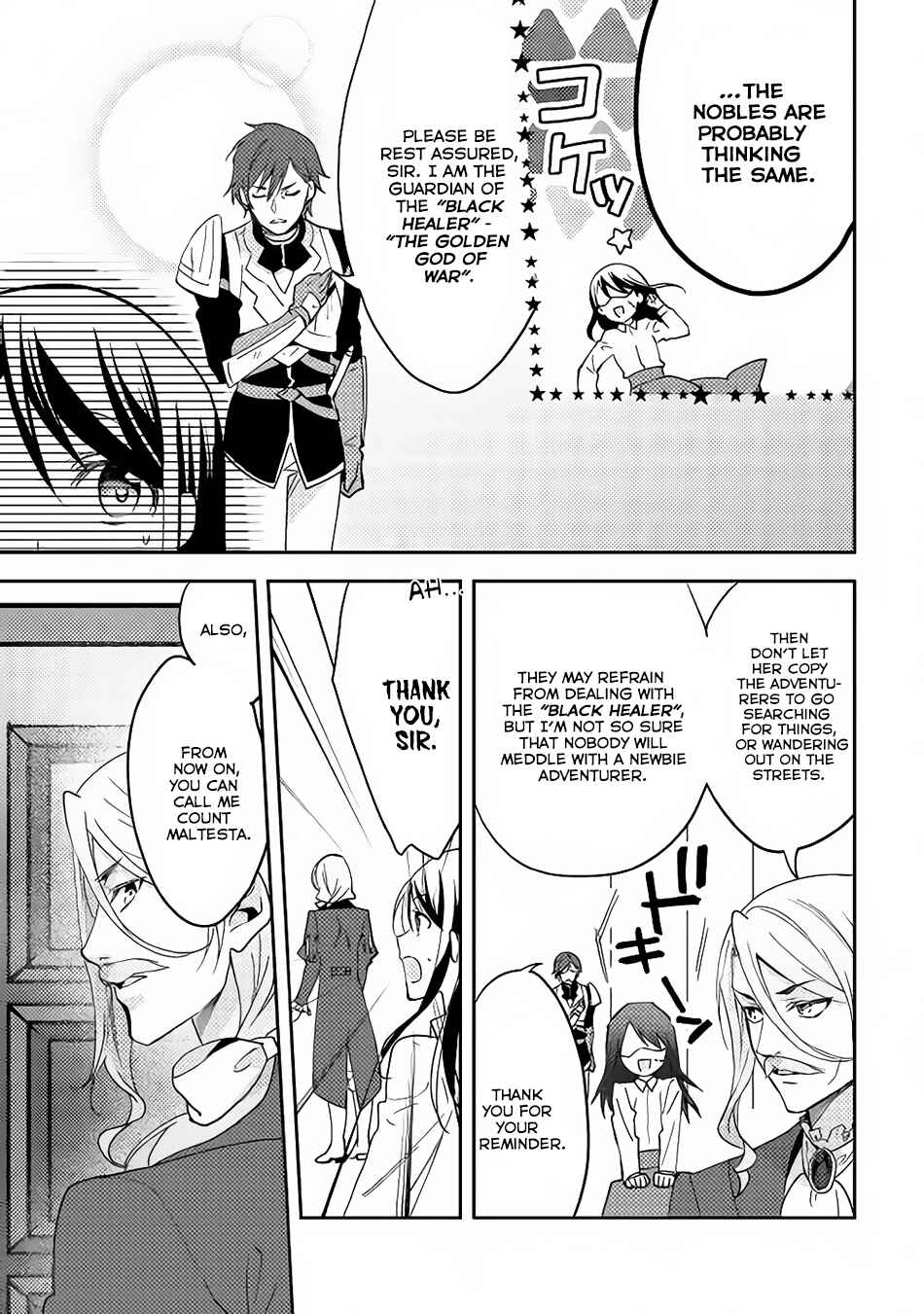 Page 8 Chapter 13 Isekai de Kuro no Iyashi Te tte Yobarete Imasu