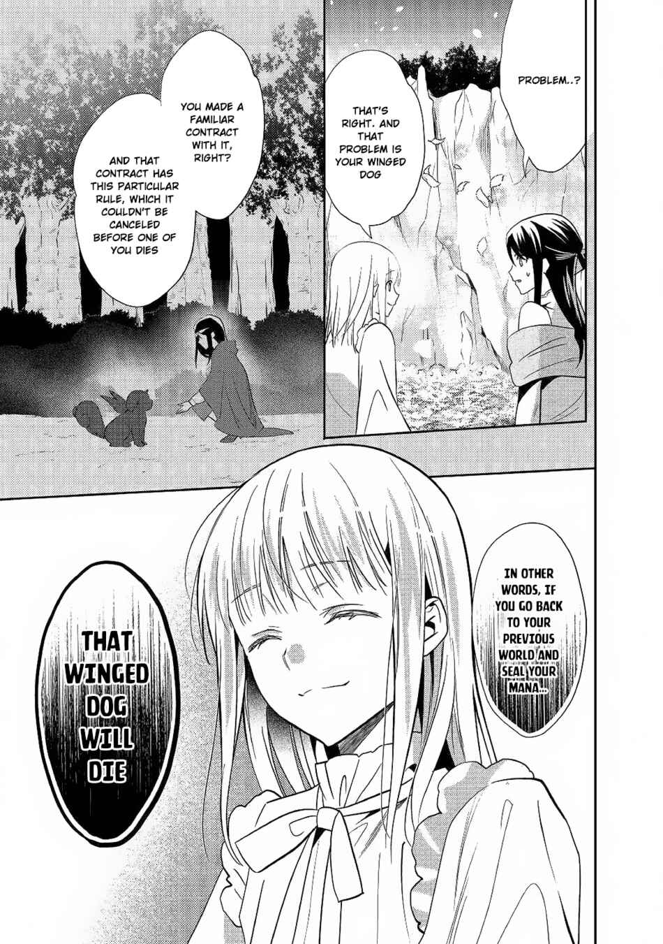 Page 14 Chapter 33 Isekai de Kuro no Iyashi Te tte Yobarete Imasu