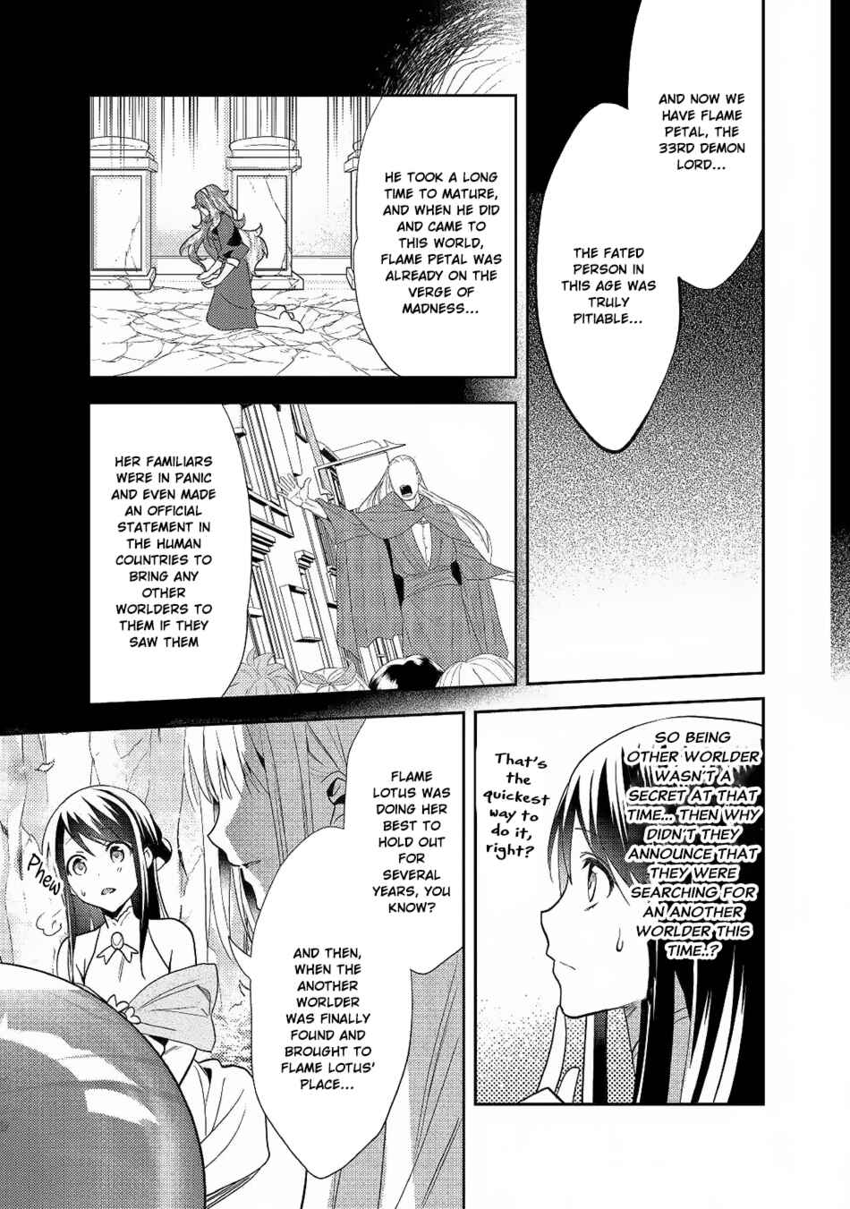 Page 8 Chapter 33 Isekai de Kuro no Iyashi Te tte Yobarete Imasu