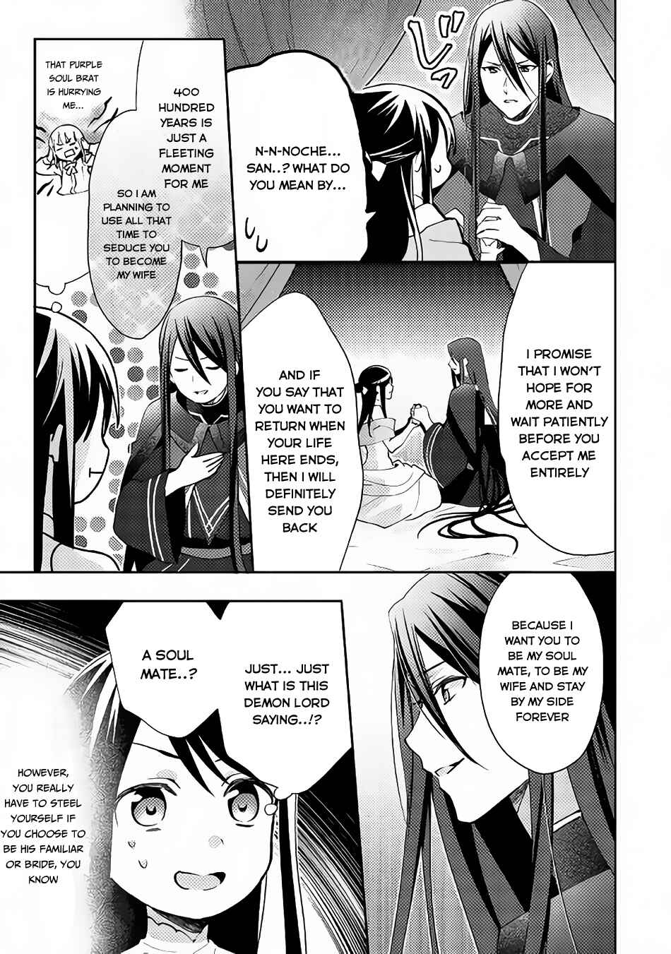 Page 22 Chapter 34 Isekai de Kuro no Iyashi Te tte Yobarete Imasu