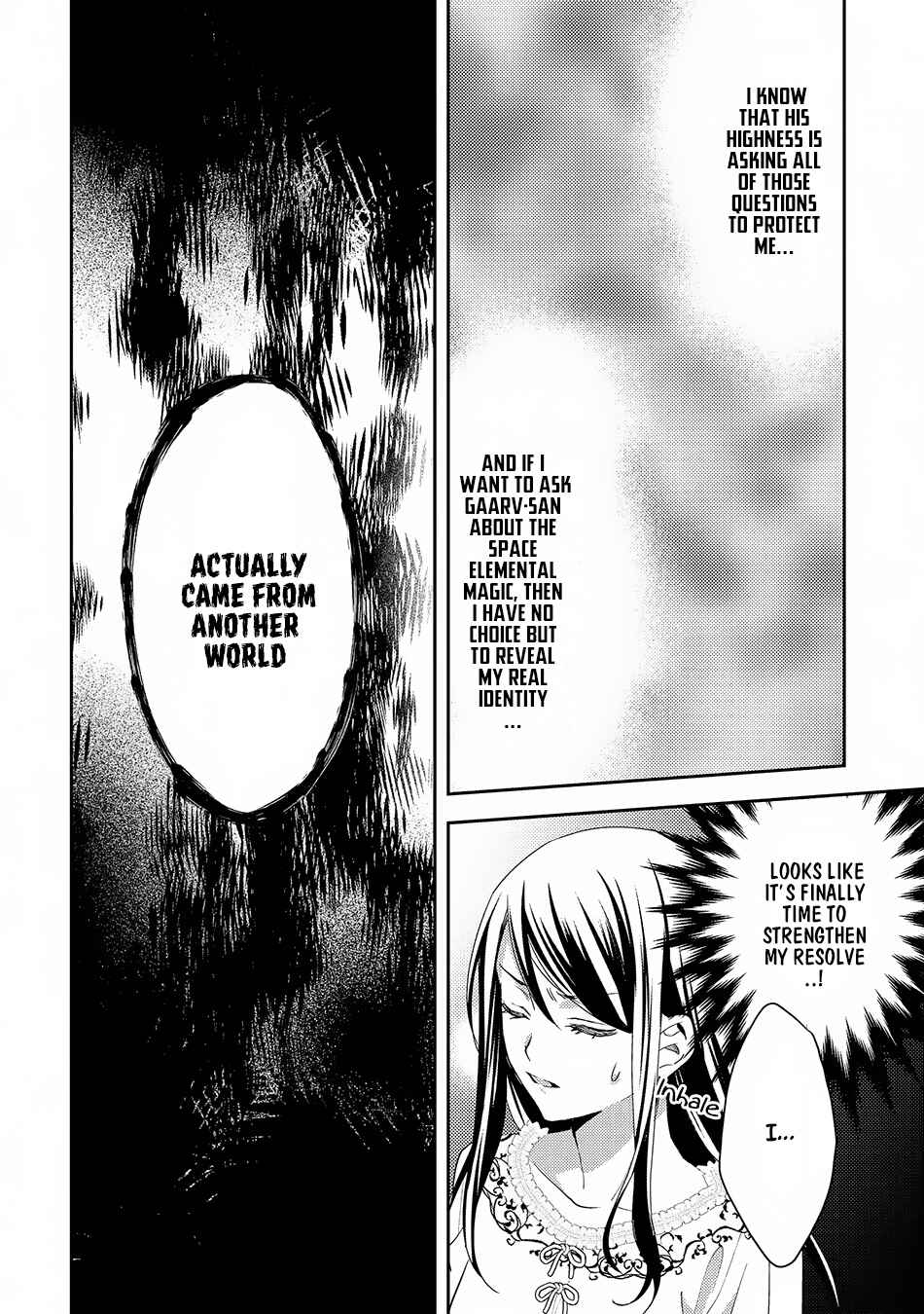 Page 24 Chapter 25 Isekai de Kuro no Iyashi Te tte Yobarete Imasu