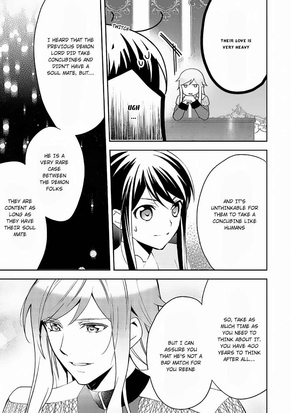 Page 14 Chapter 38 Isekai de Kuro no Iyashi Te tte Yobarete Imasu
