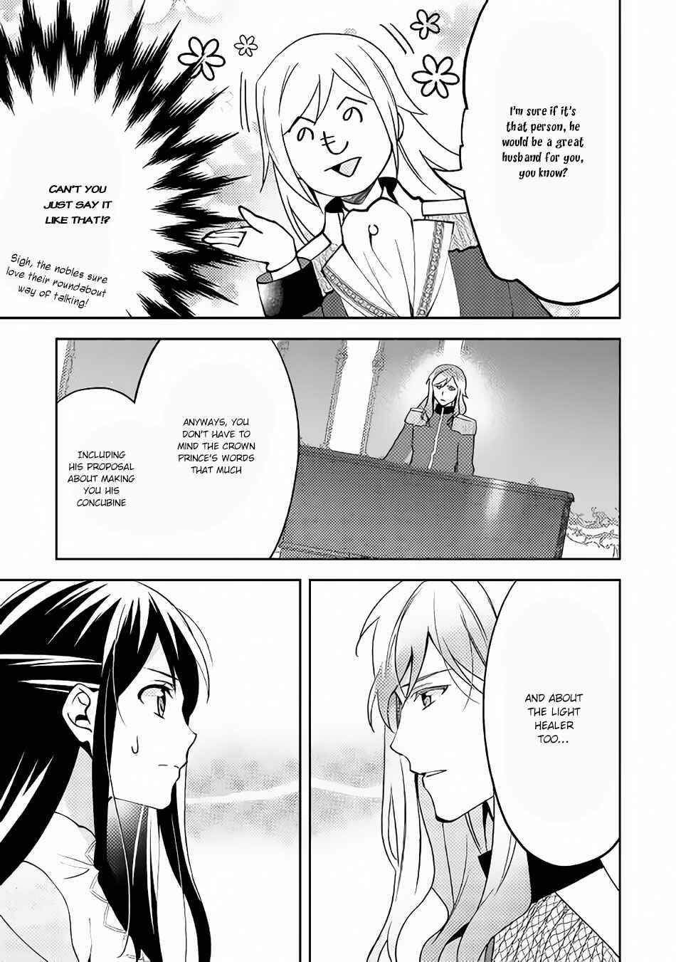 Page 16 Chapter 38 Isekai de Kuro no Iyashi Te tte Yobarete Imasu