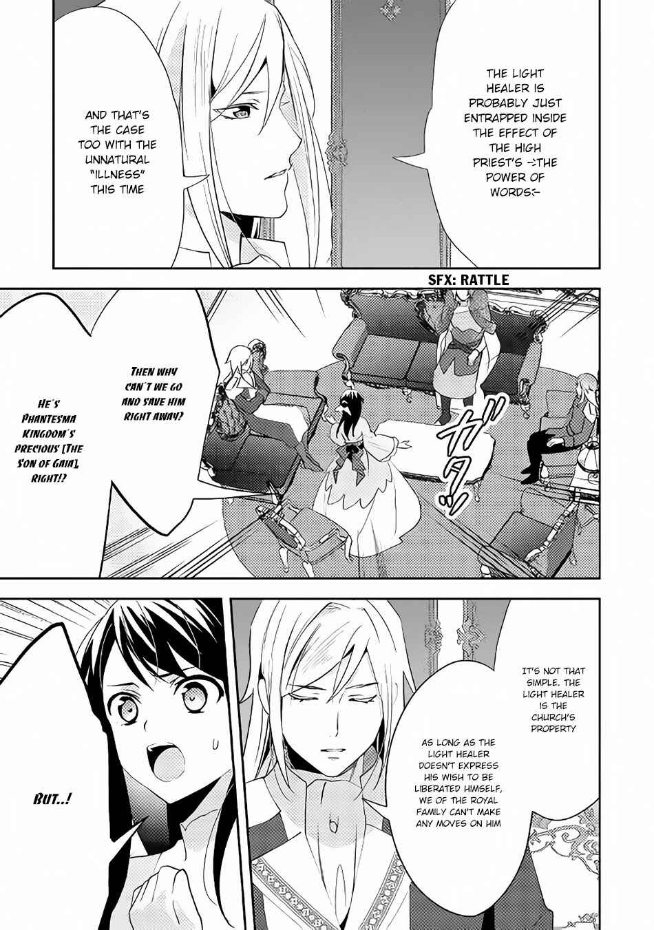 Page 6 Chapter 38 Isekai de Kuro no Iyashi Te tte Yobarete Imasu