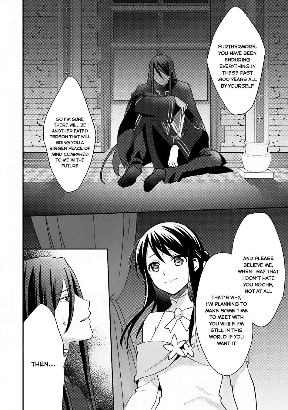 Page 13 Chapter 35 Isekai de Kuro no Iyashi Te tte Yobarete Imasu
