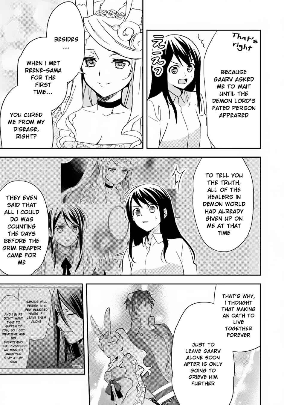 Page 22 Chapter 42 Isekai de Kuro no Iyashi Te tte Yobarete Imasu