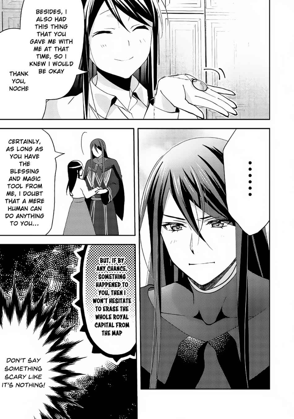 Page 12 Chapter 41 Isekai de Kuro no Iyashi Te tte Yobarete Imasu