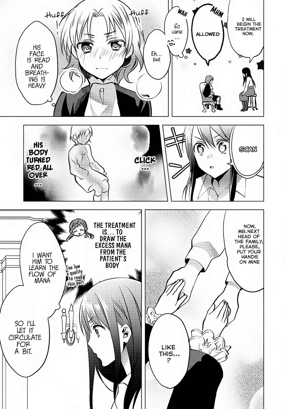 Page 14 Chapter 9 Isekai de Kuro no Iyashi Te tte Yobarete Imasu