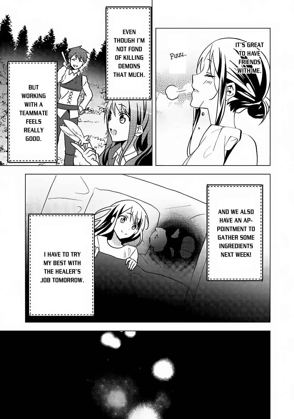 Page 27 Chapter 11 Isekai de Kuro no Iyashi Te tte Yobarete Imasu